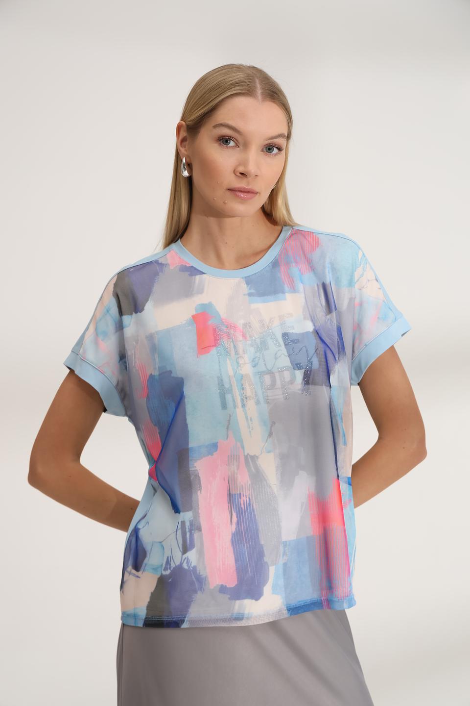 Футболка Lecomte с принтом