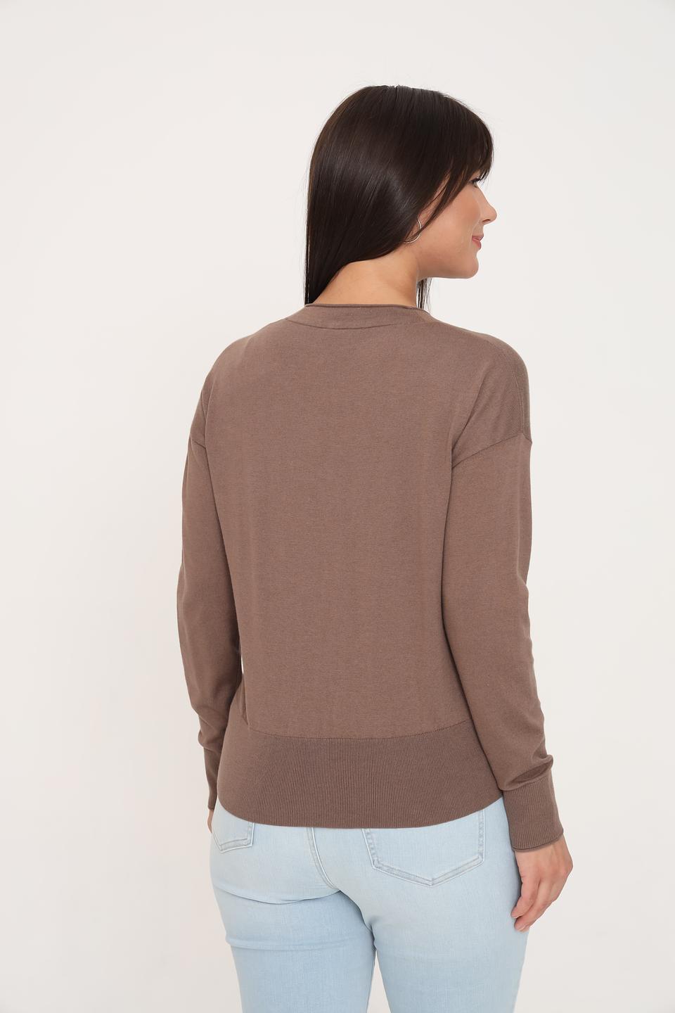 Кардиган Pezzo коричневый