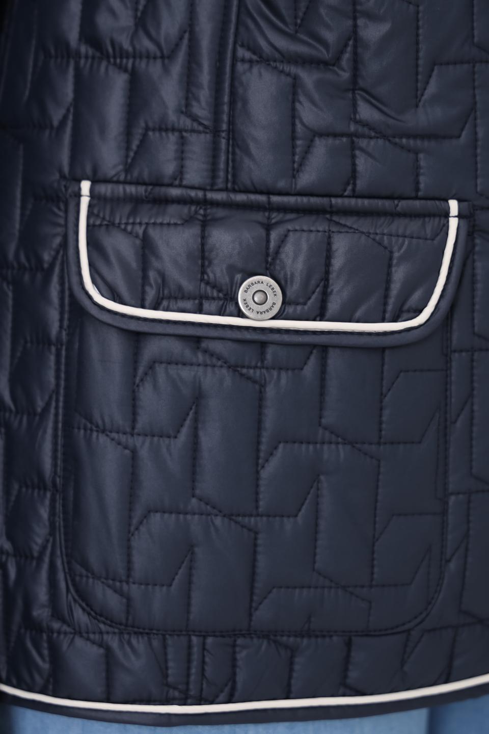 Куртка Lebek стеганая синяя