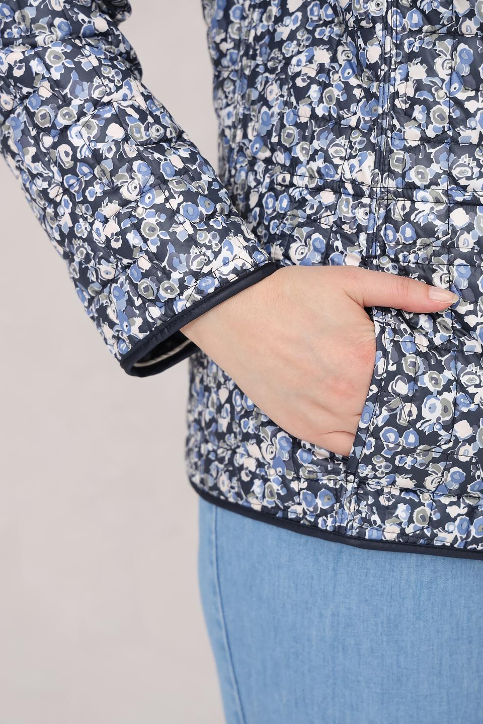 Куртка Lebek стеганая синяя