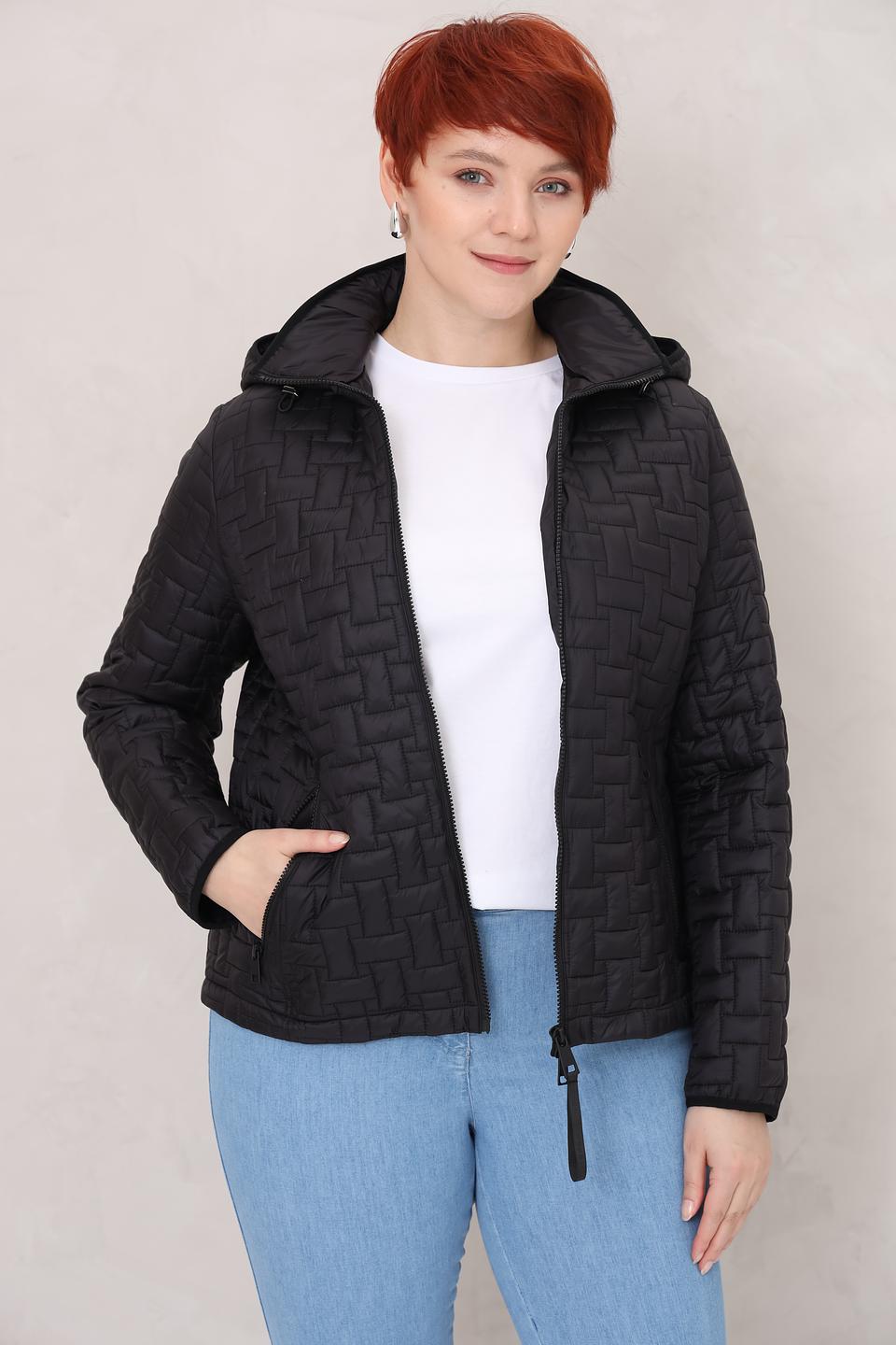 Куртка Lebek стеганая чёрная