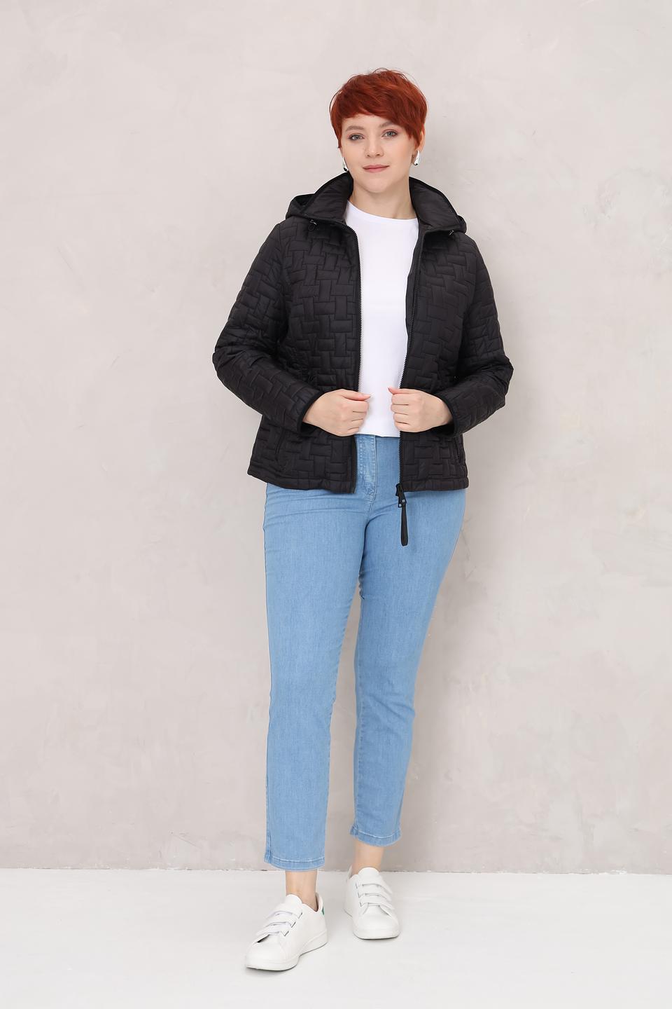 Куртка Lebek стеганая чёрная