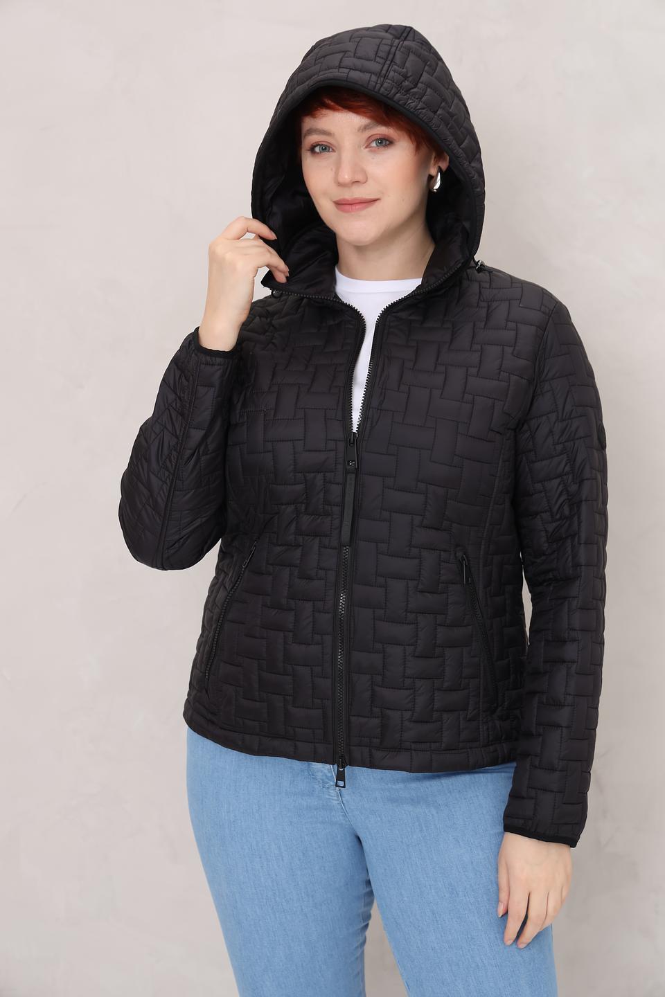 Куртка Lebek стеганая чёрная