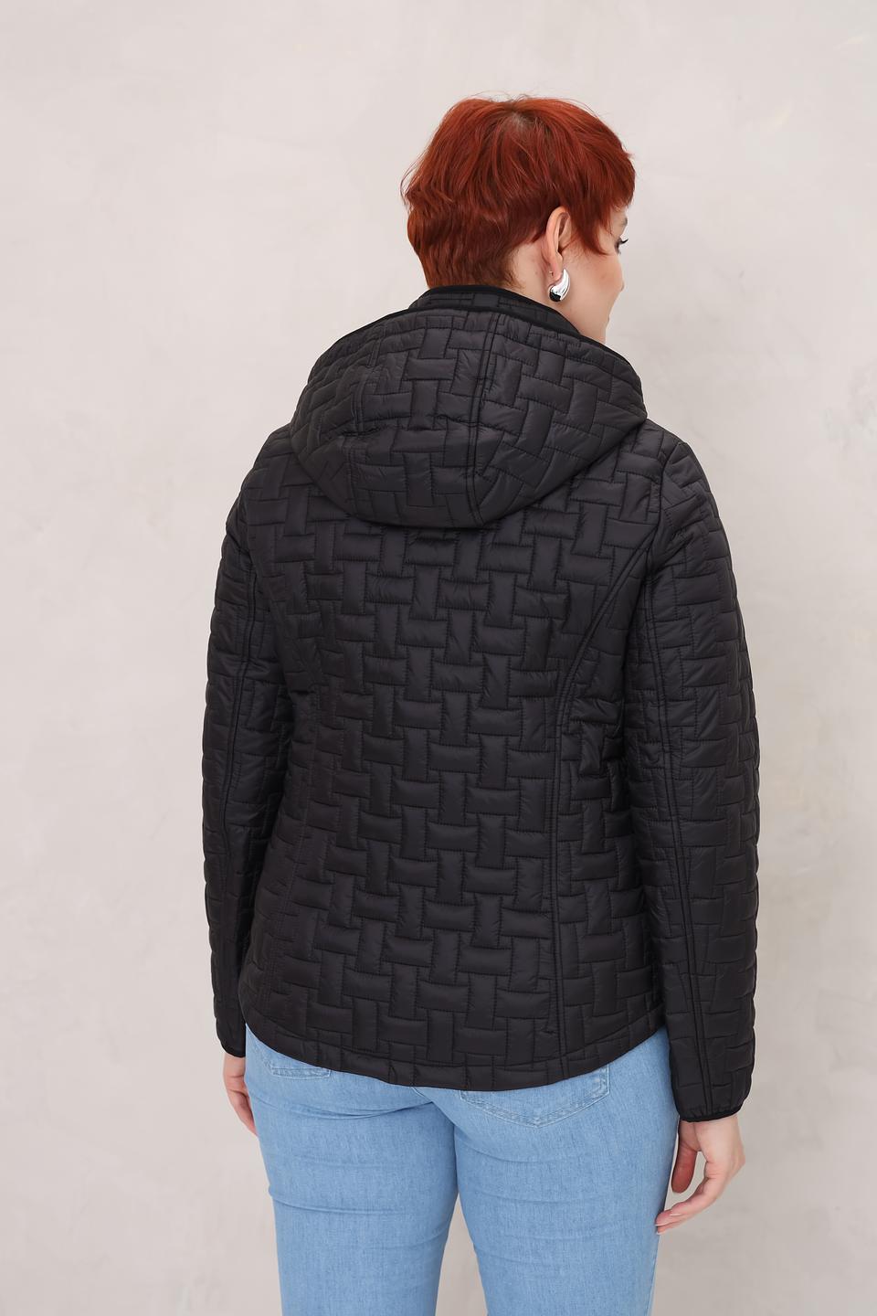 Куртка Lebek стеганая чёрная