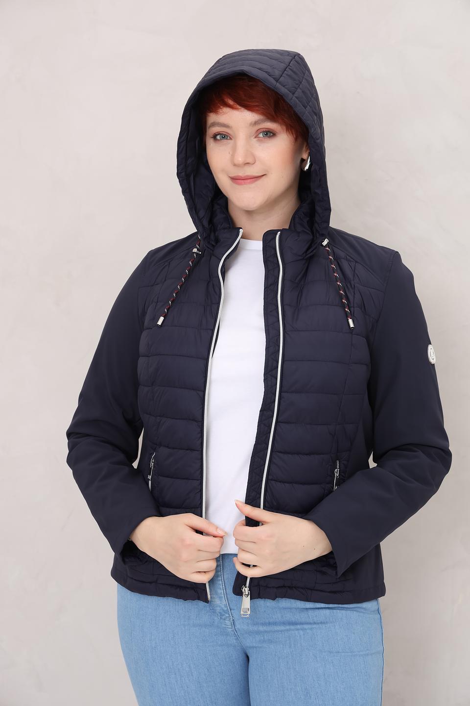 Куртка Lebek стеганая синяя