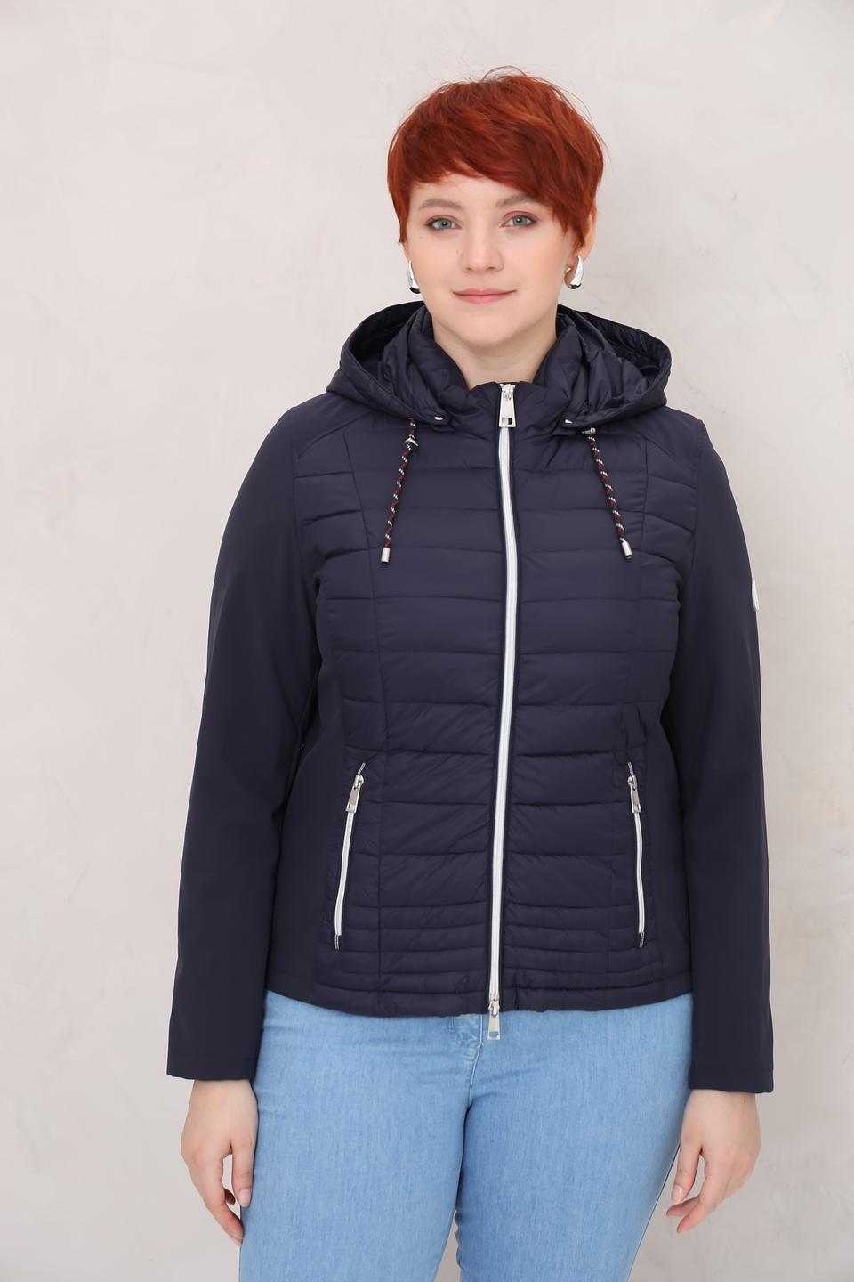 Куртка Lebek стеганая синяя