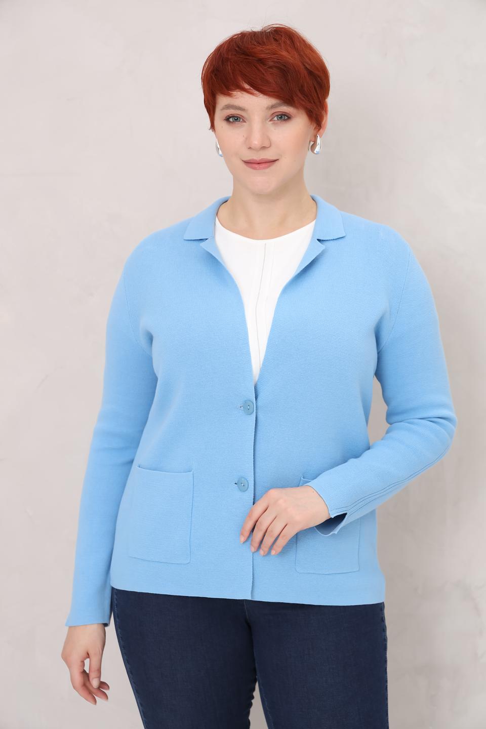 Жакет Frank Walder голубой