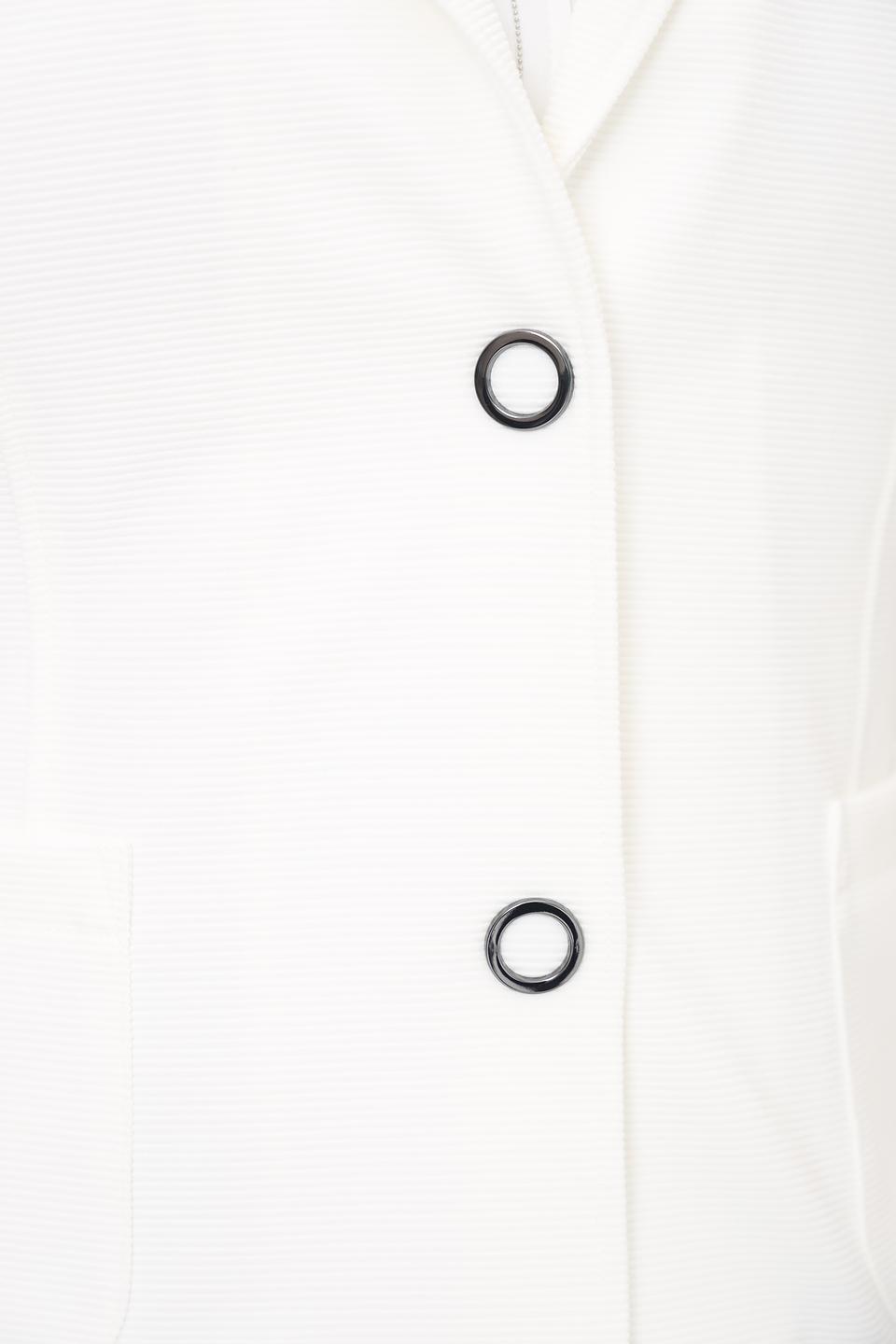 Жакет Lebek приталенный белый