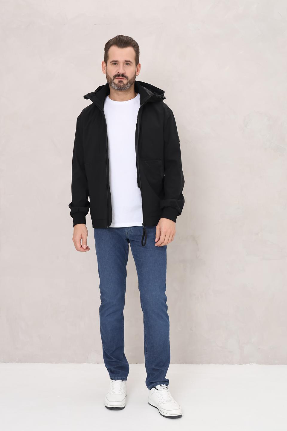 Ветровка Tom Tailor denim чёрная