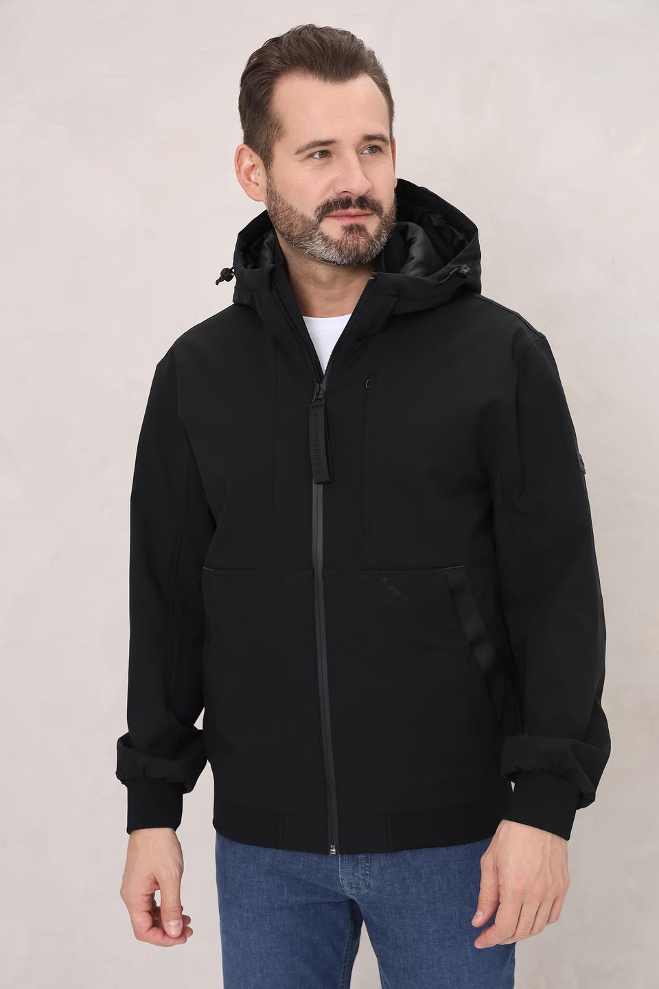 Ветровка Tom Tailor denim чёрная