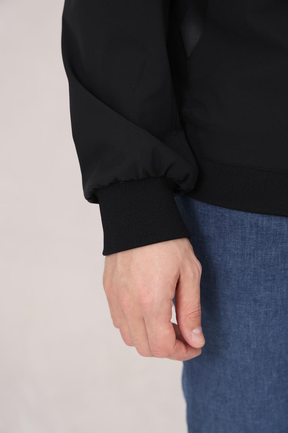 Ветровка Tom Tailor denim чёрная