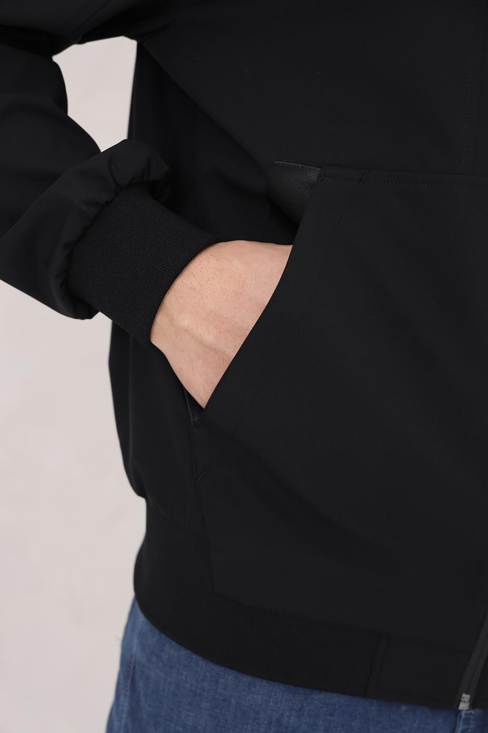 Ветровка Tom Tailor denim чёрная