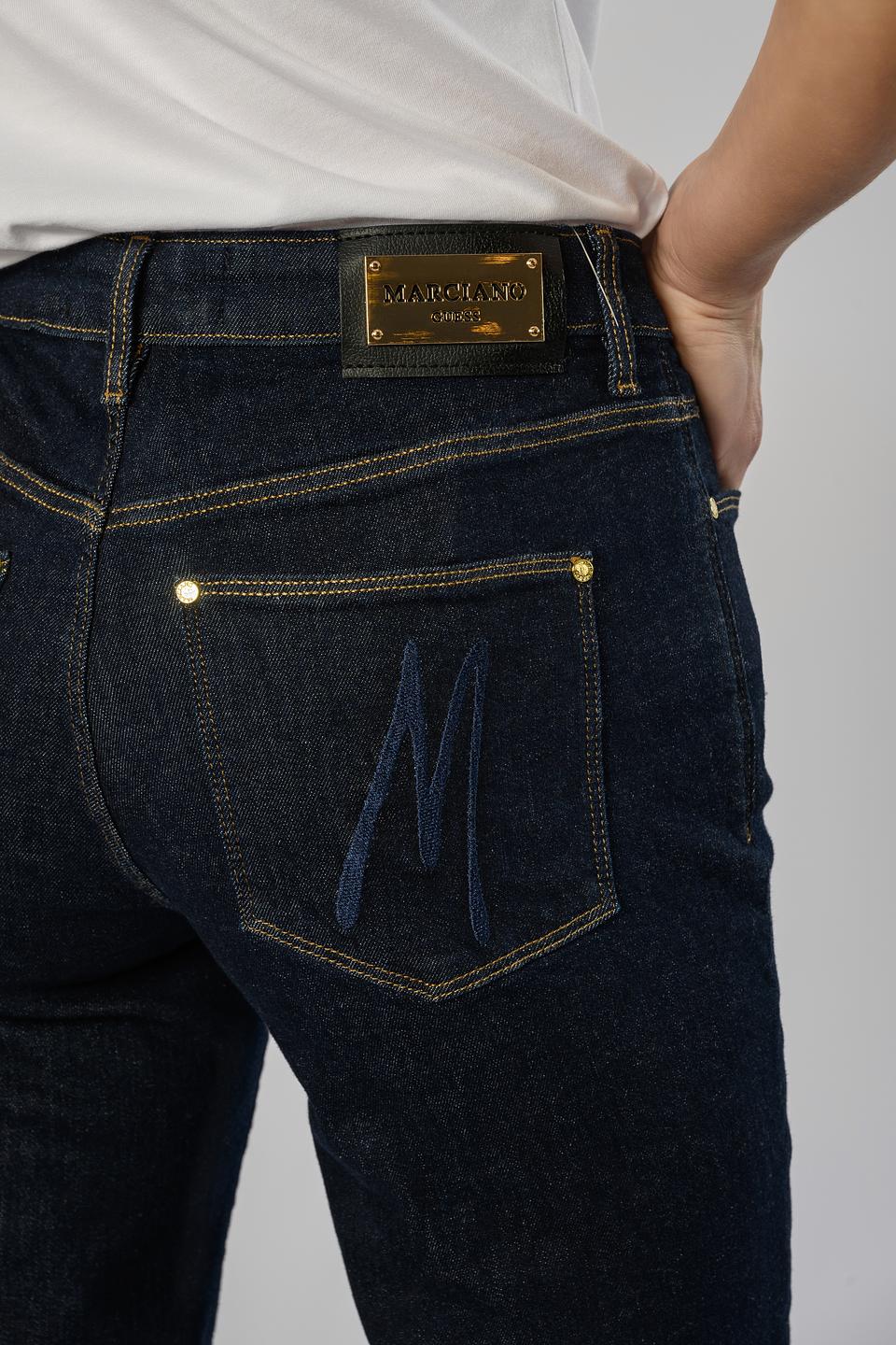 Джинсы Marciano клеш тёмно-синие