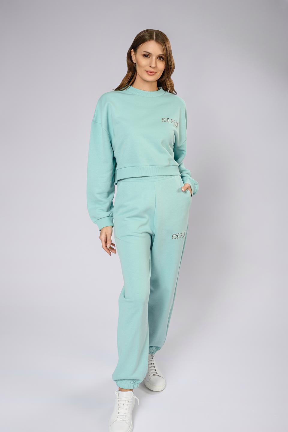 Брюки Ice Play жен. голубые