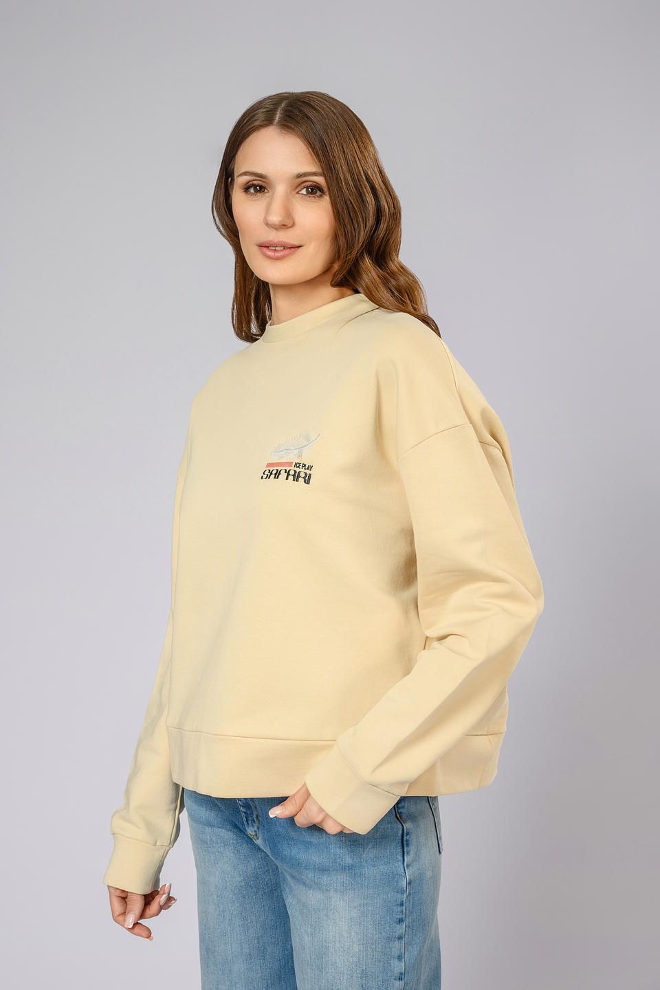 Джемпер Ice Play жен. светло-бежевый