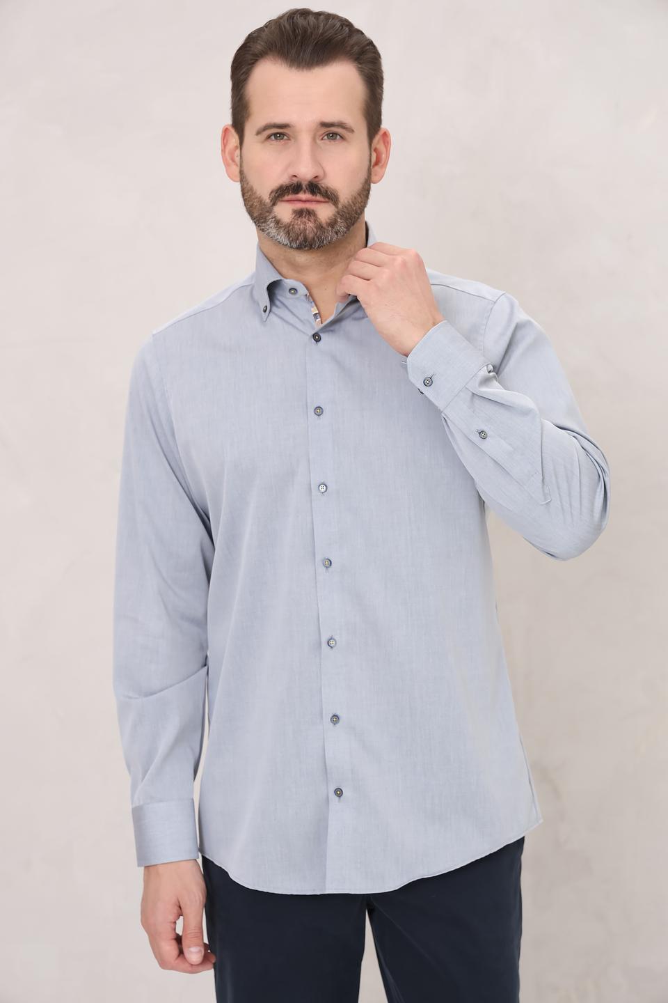 Рубашка Venti men голубая