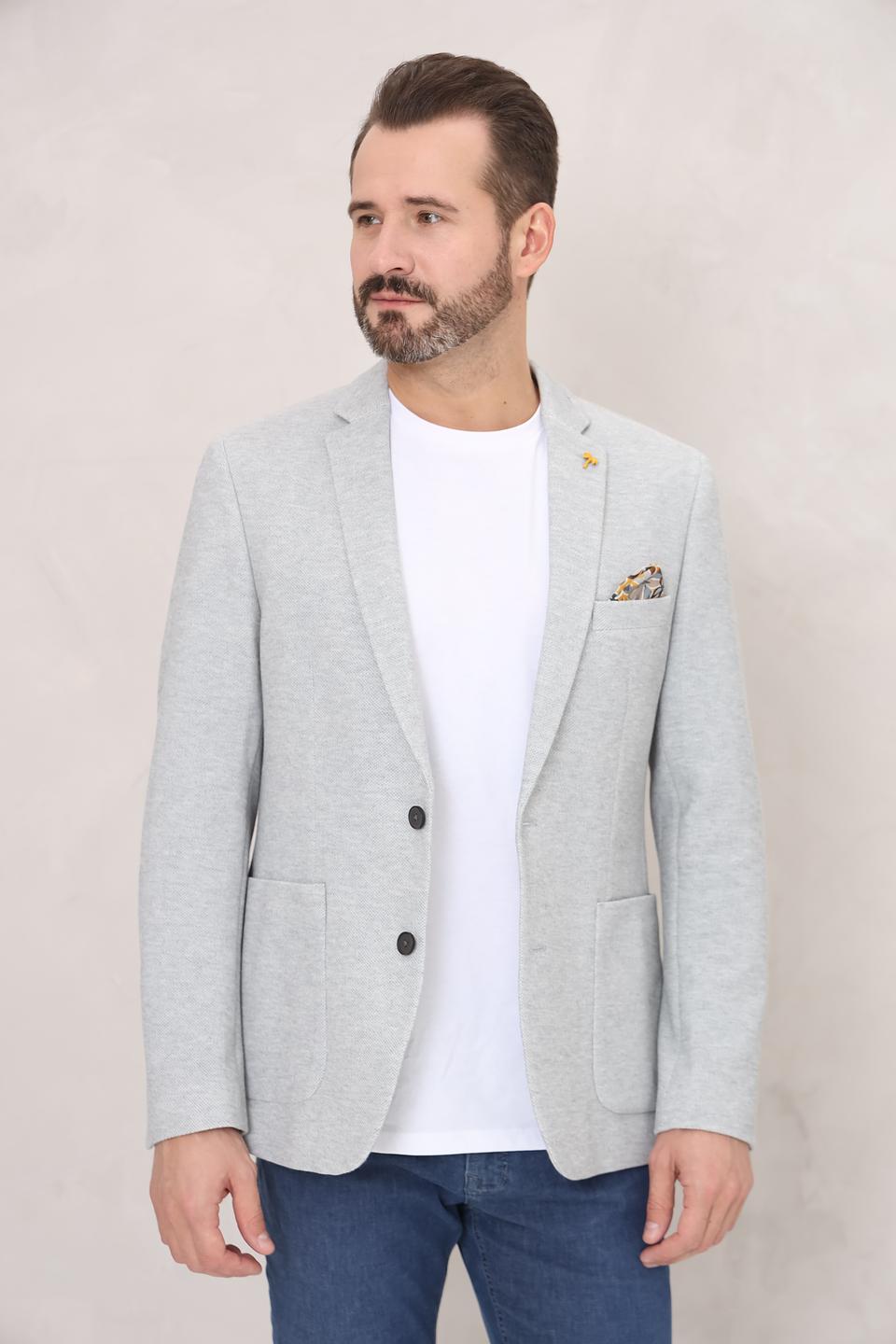 Пиджак Venti серый приталенный