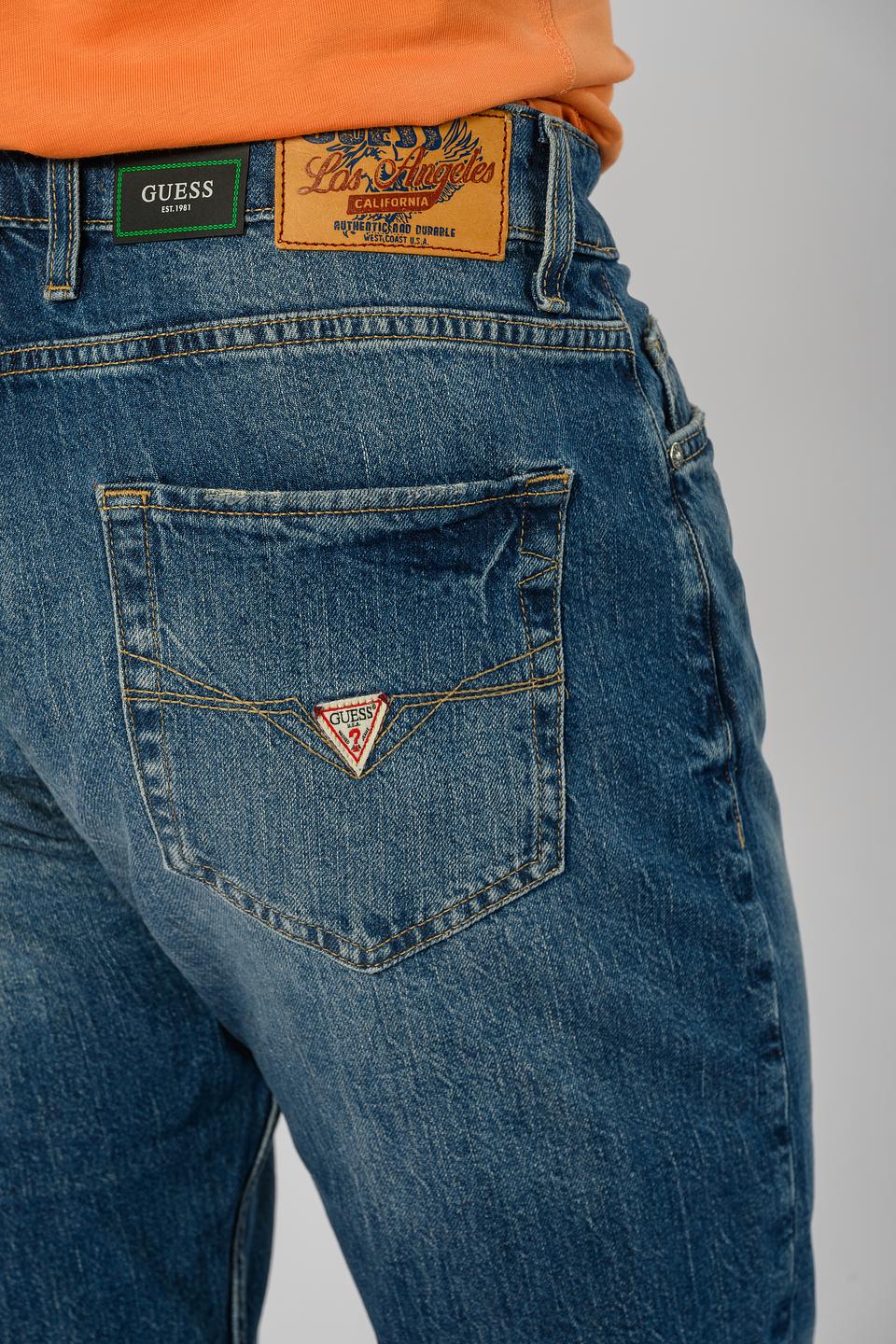 Джинсы Guess синие прямые