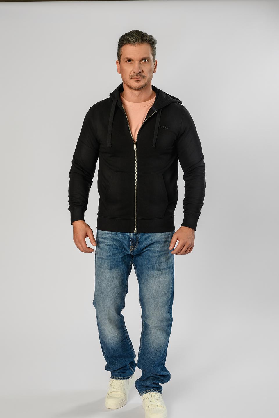Толстовка Guess муж. чёрная