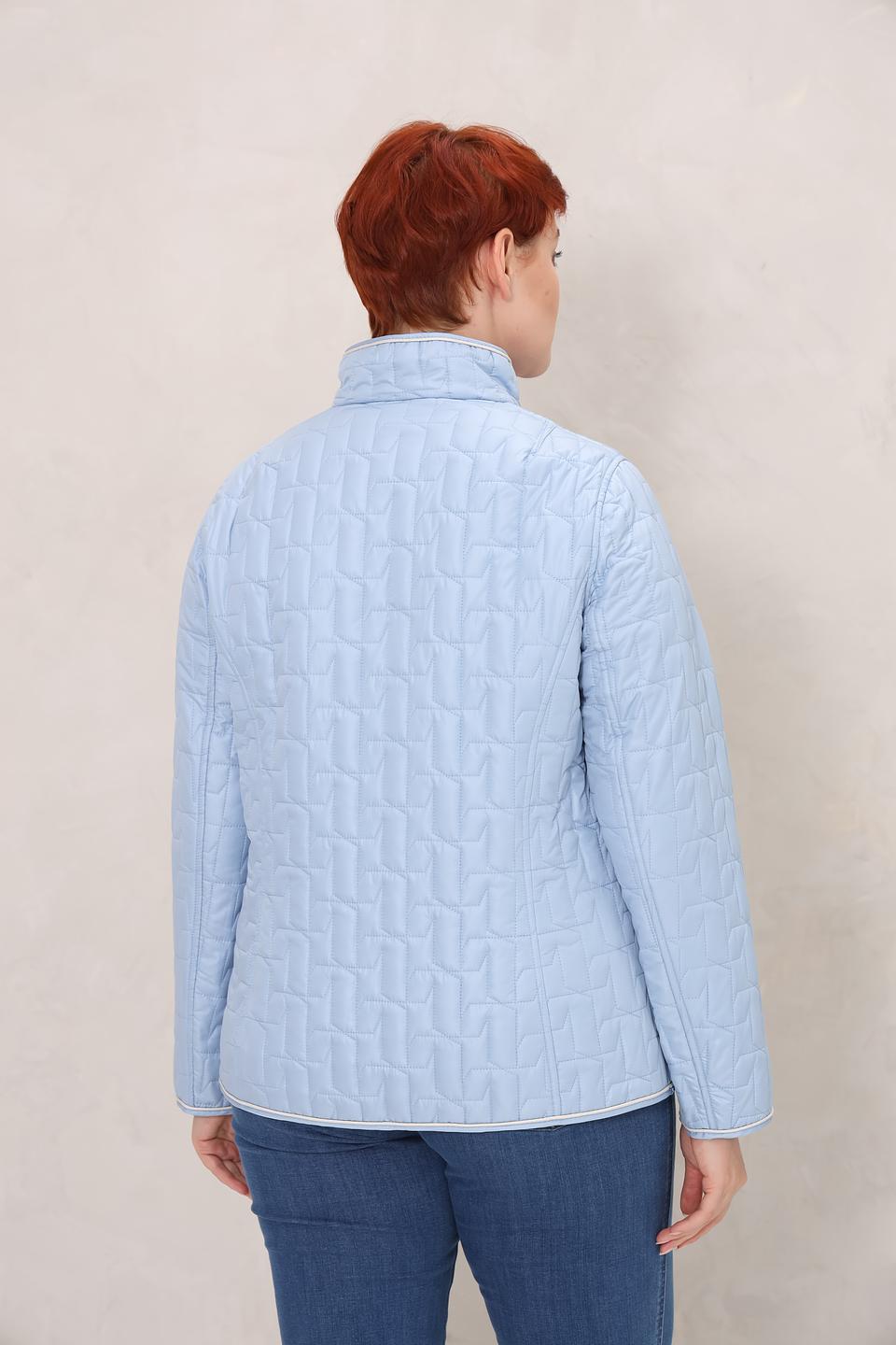 Куртка Lebek стеганая голубая