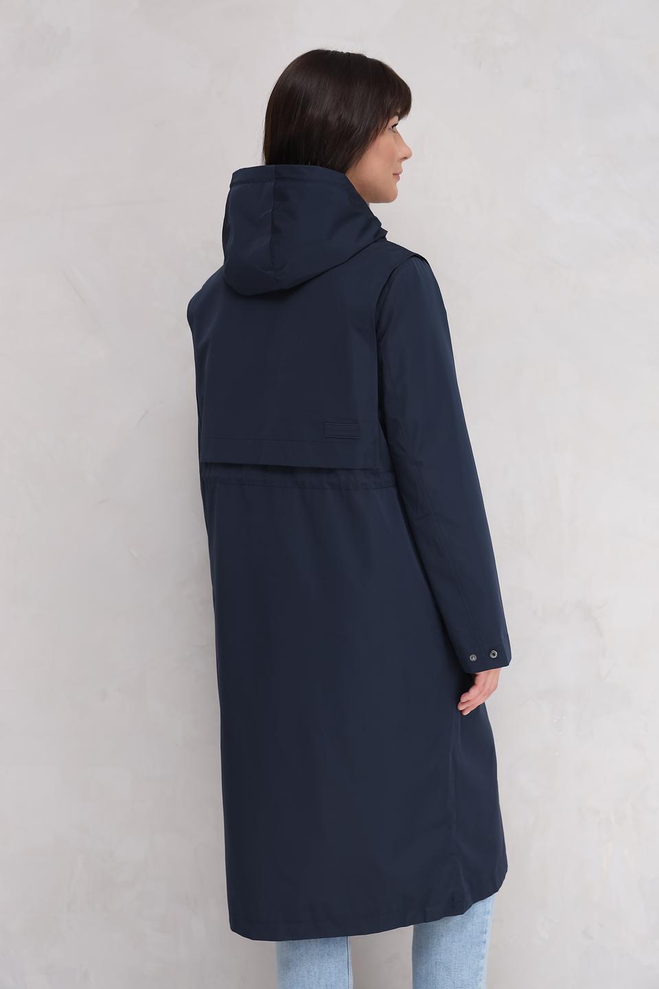 Плащ Tom Tailor тёмно-синий