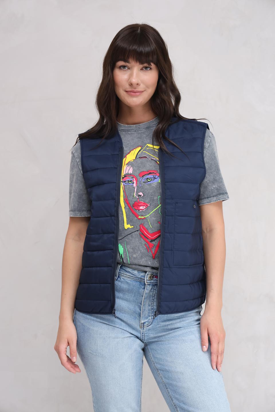 Плащ Tom Tailor тёмно-синий