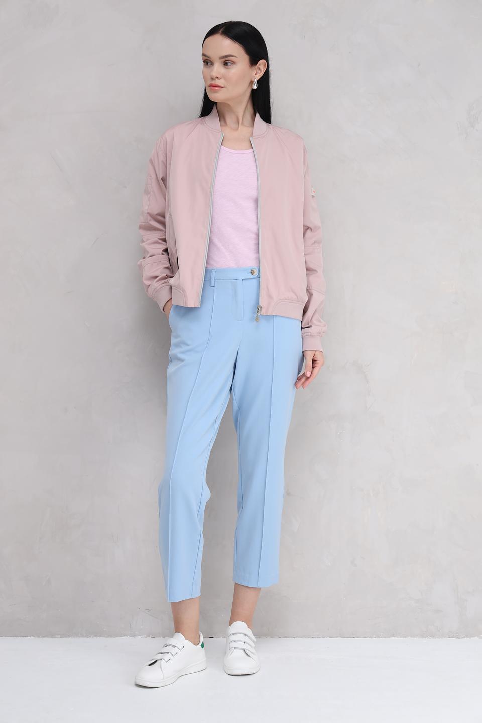 Брюки классические Tom Tailor голубые