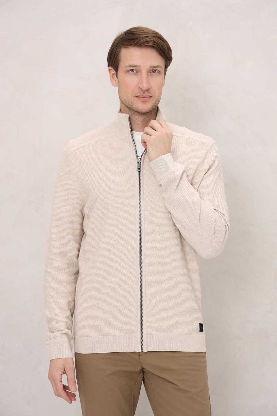 Кардиган Tom Tailor бежевый