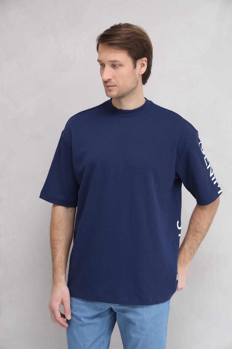 Футболка Tom Tailor denim синяя