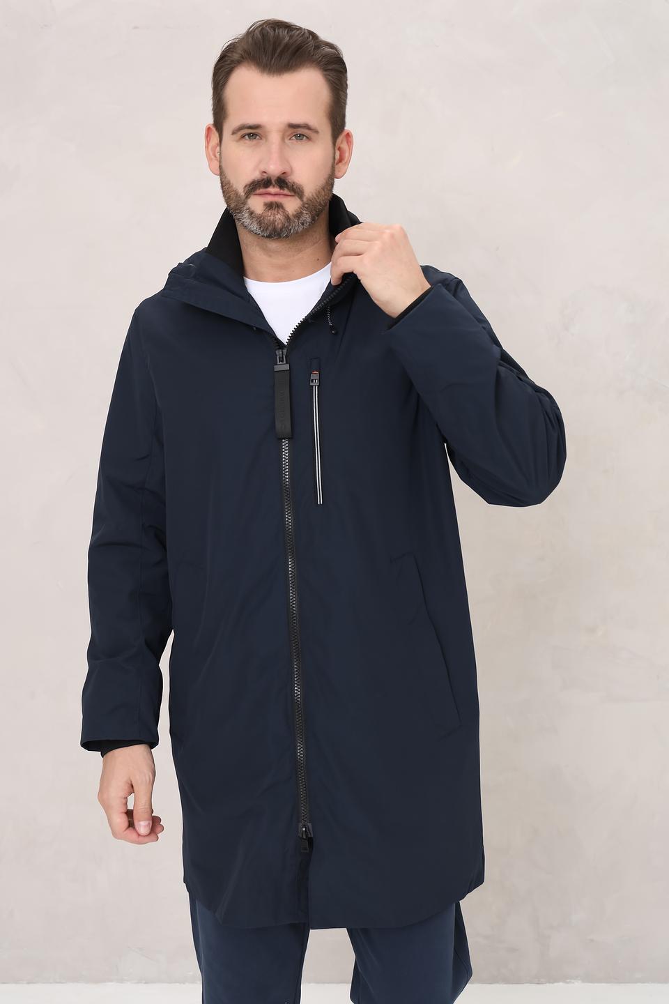 Плащ Tom Tailor мужской тёмно-синий