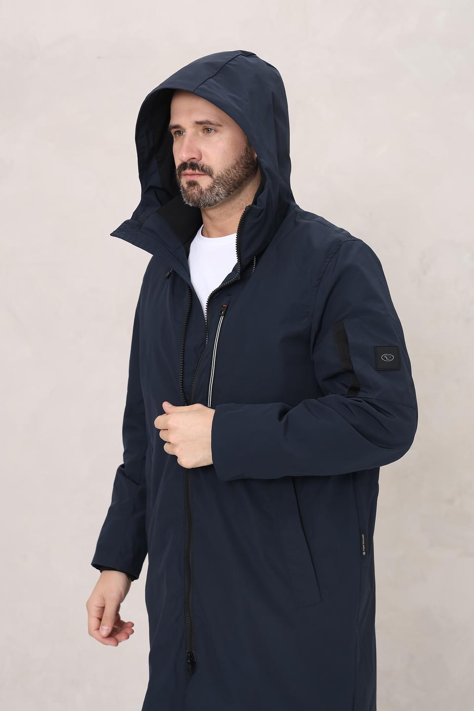 Плащ Tom Tailor мужской тёмно-синий