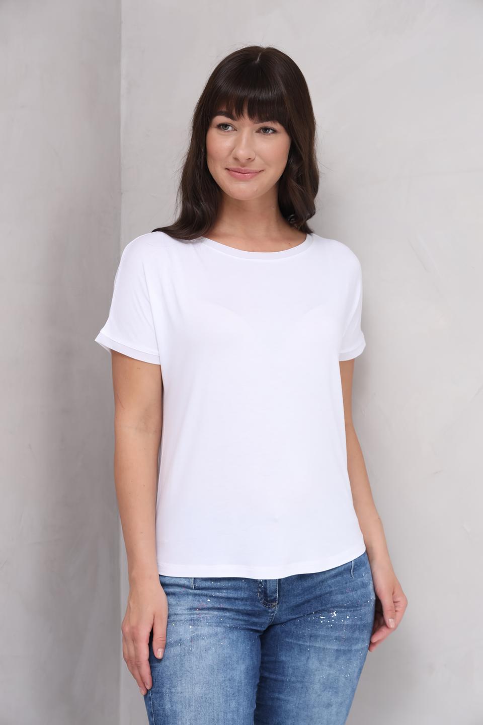 Футболка More and More женская белая