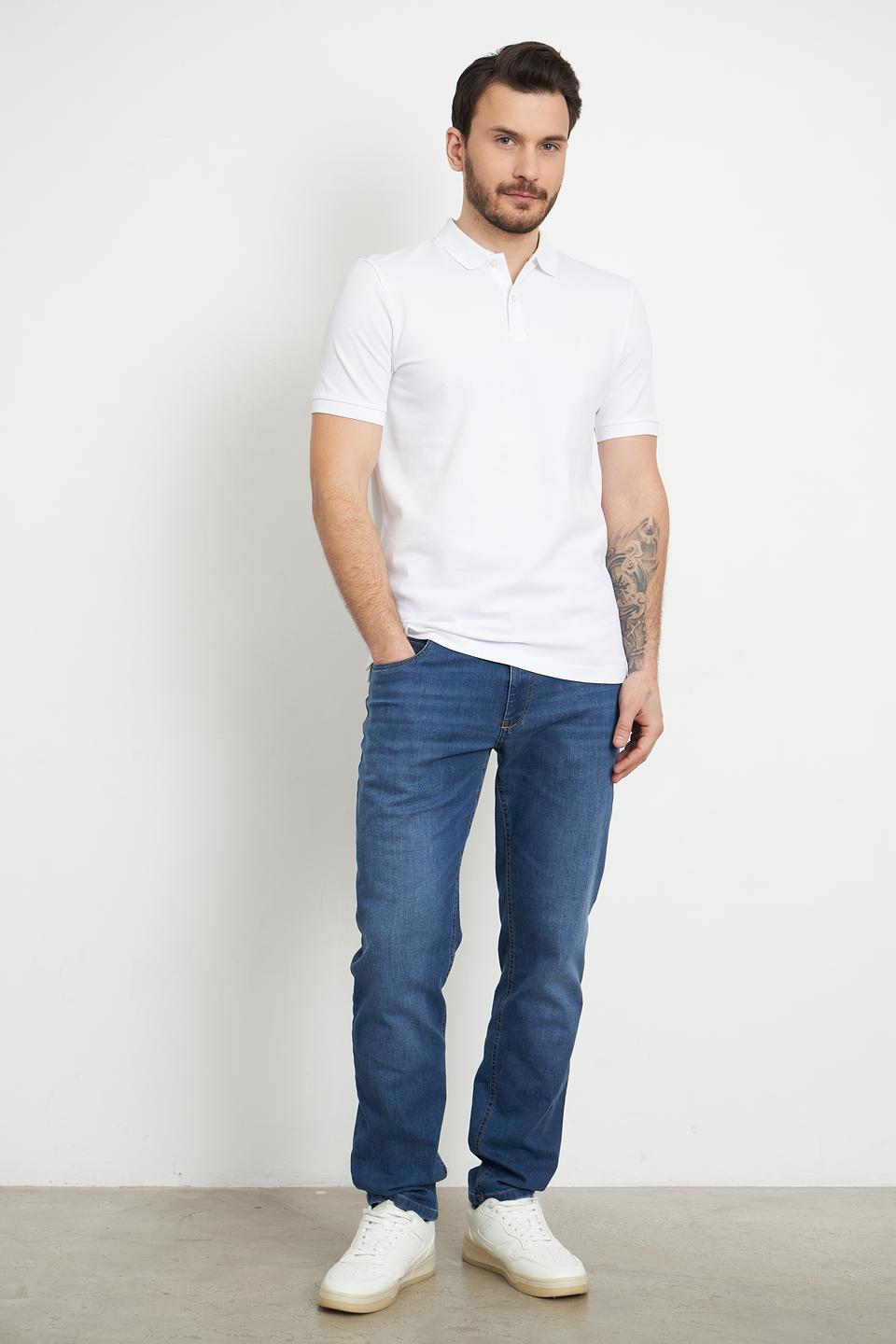 Поло Marc O Polo хлопковое белое