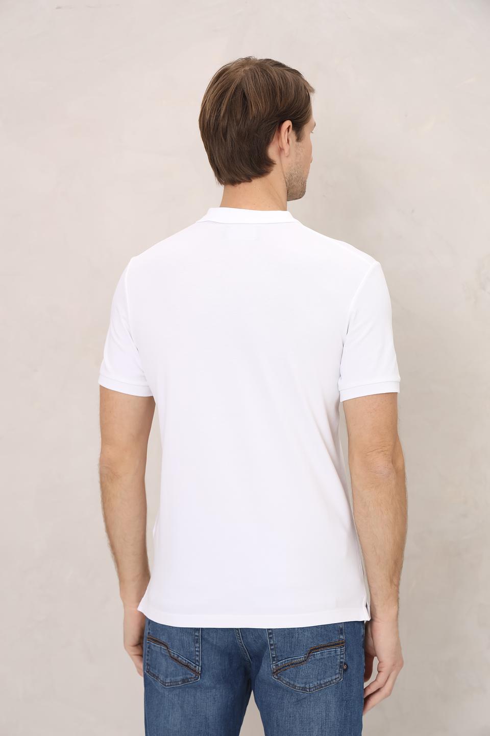 Поло Marc O Polo хлопковое белое