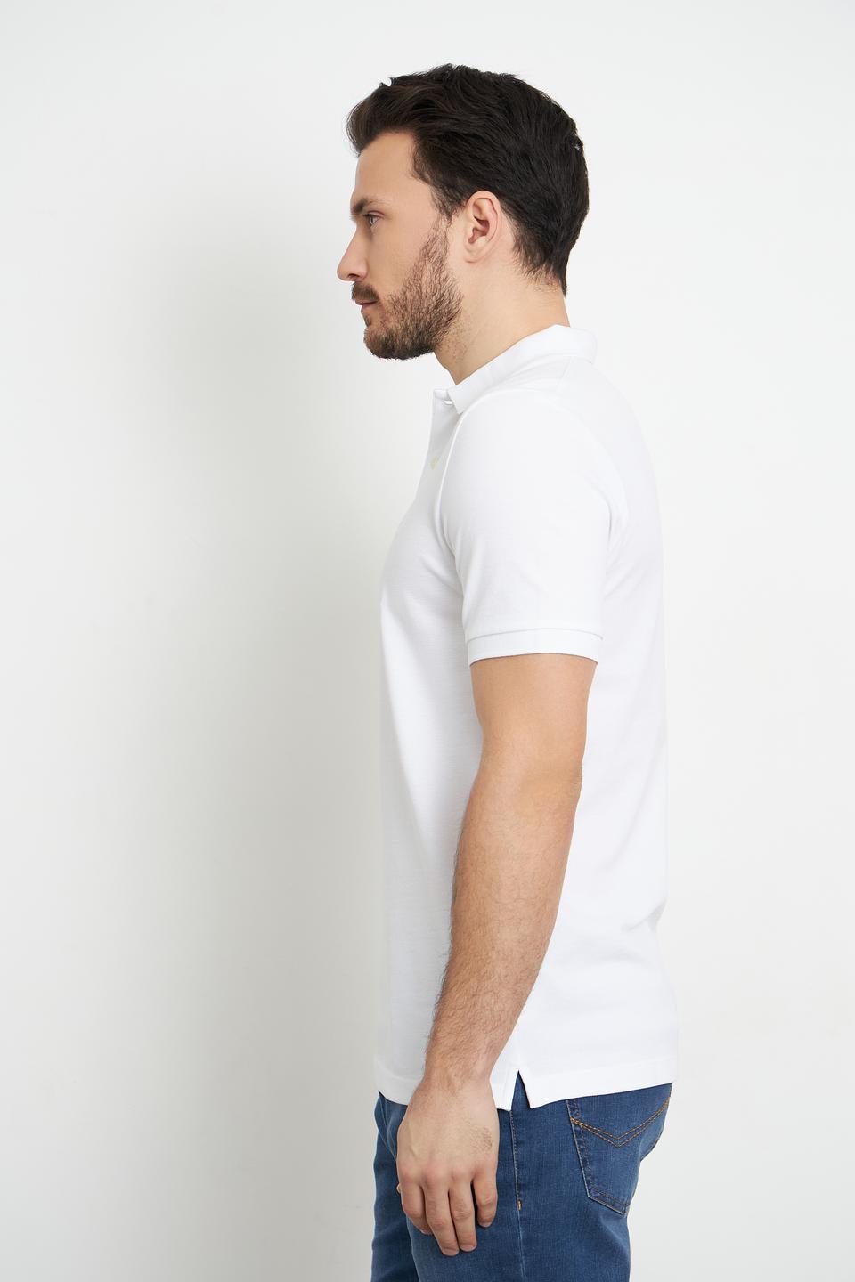 Поло Marc O Polo хлопковое белое