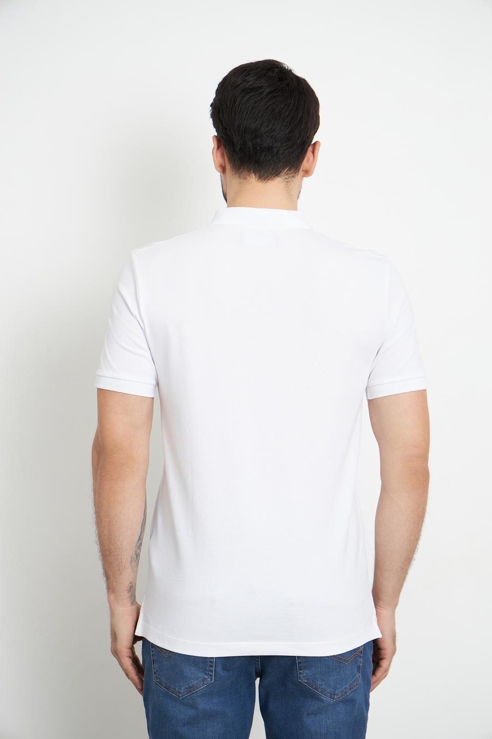 Поло Marc O Polo хлопковое белое