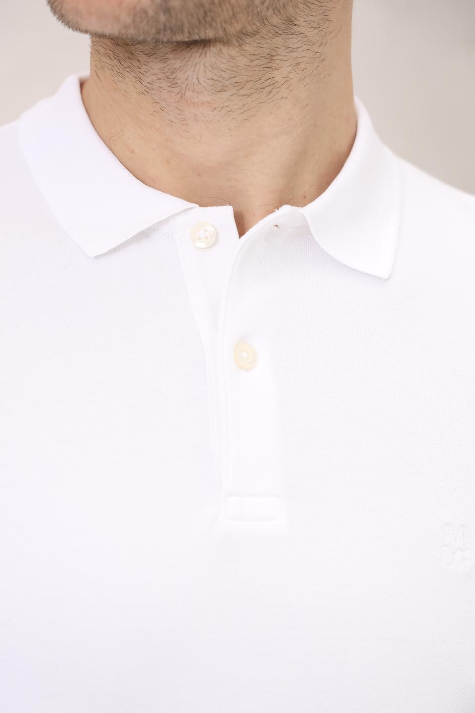 Поло Marc O Polo хлопковое белое