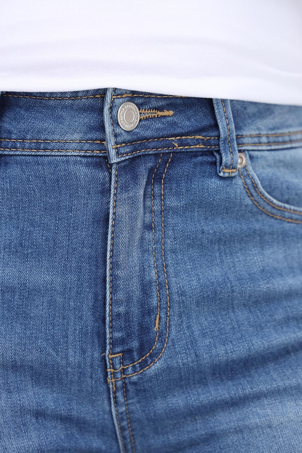 Джинсы Broadway клеш голубой