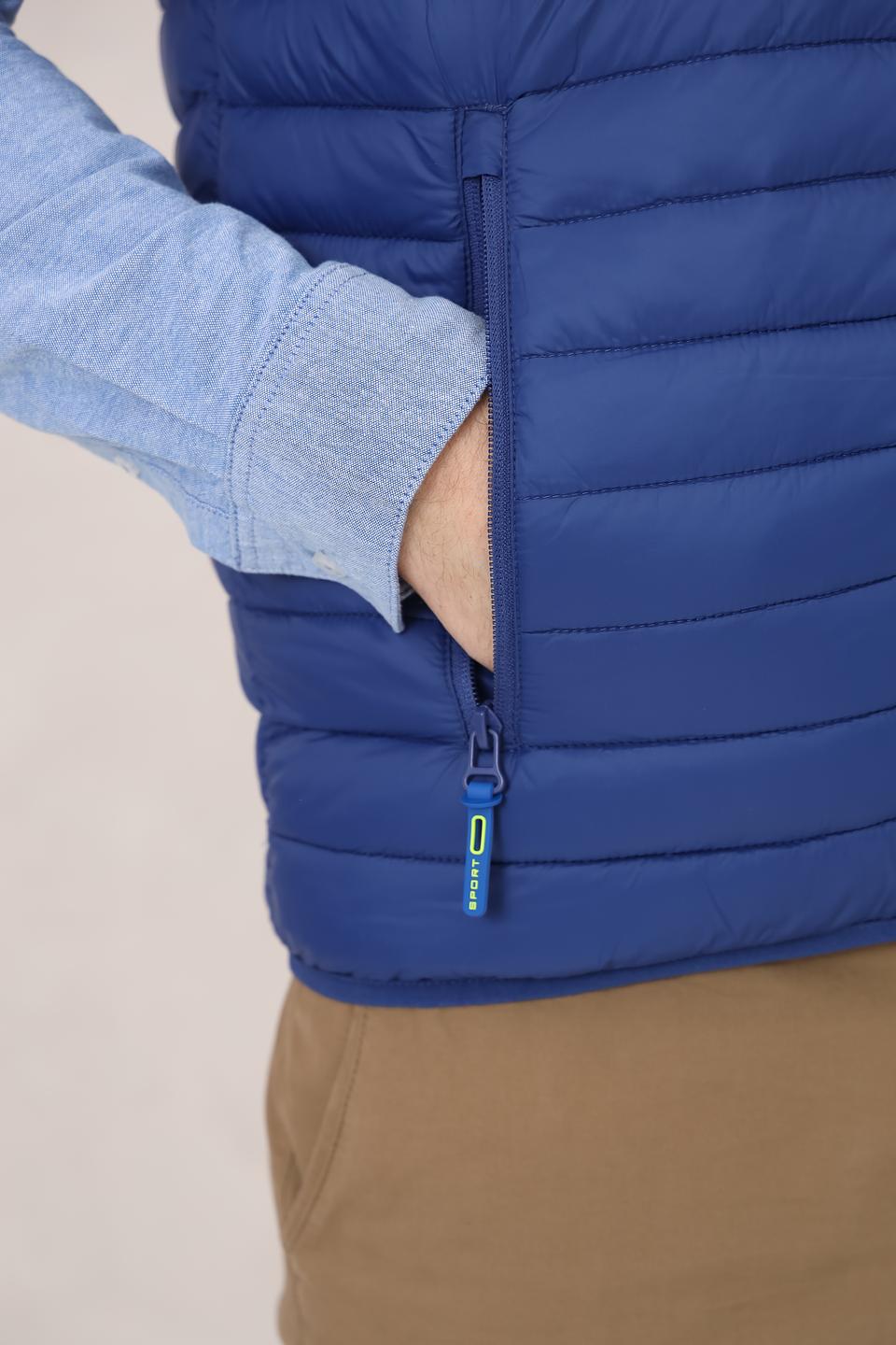 Жилет Sea Barrier стеганый синий