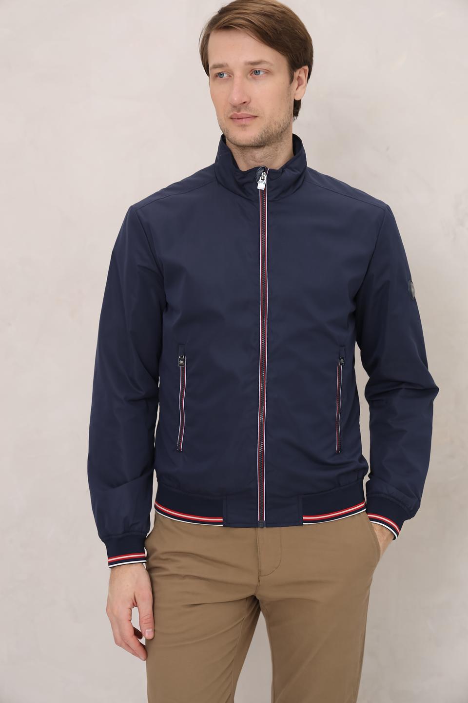 Ветровка Granchio синяя с полосами