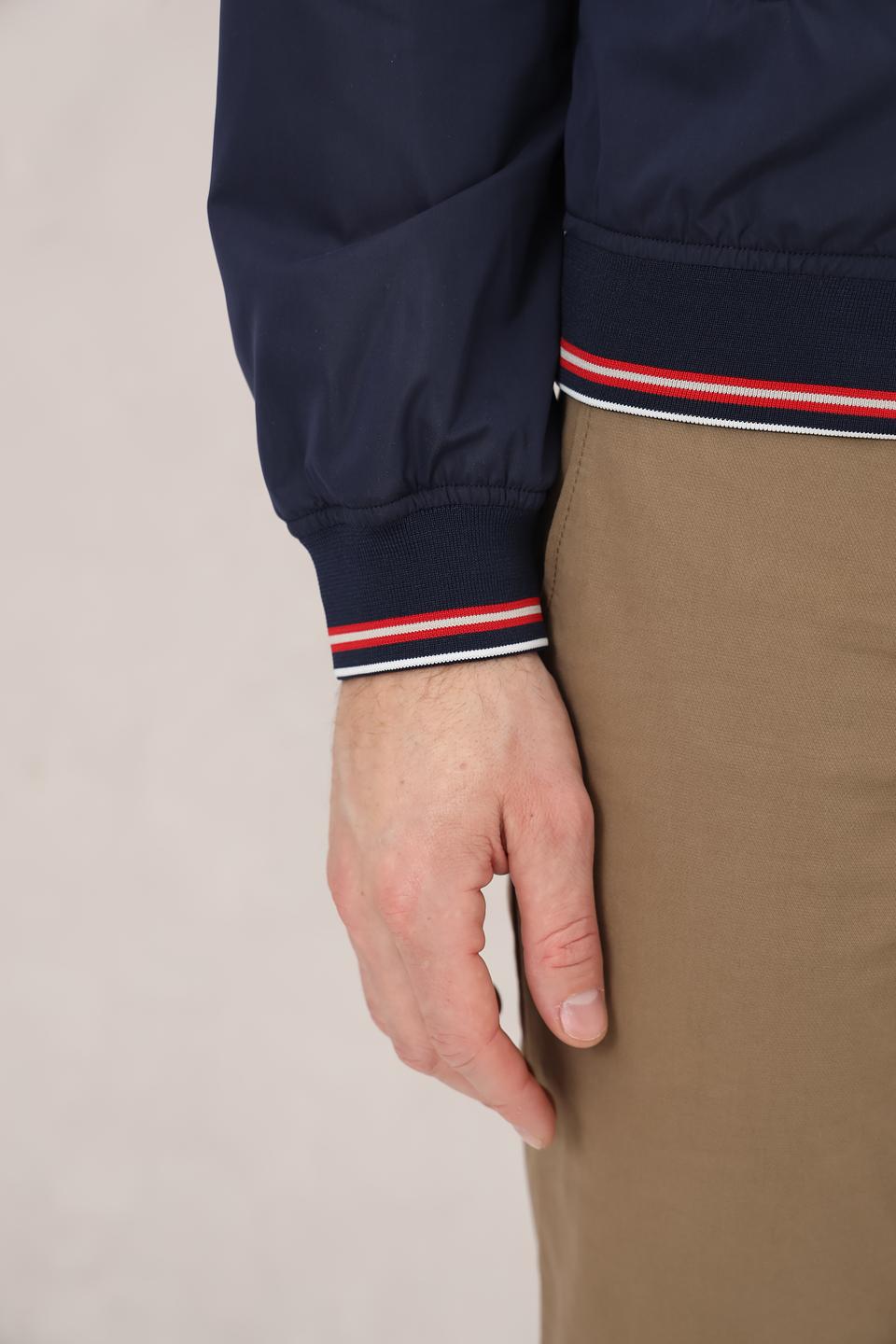 Ветровка Granchio синяя с полосами