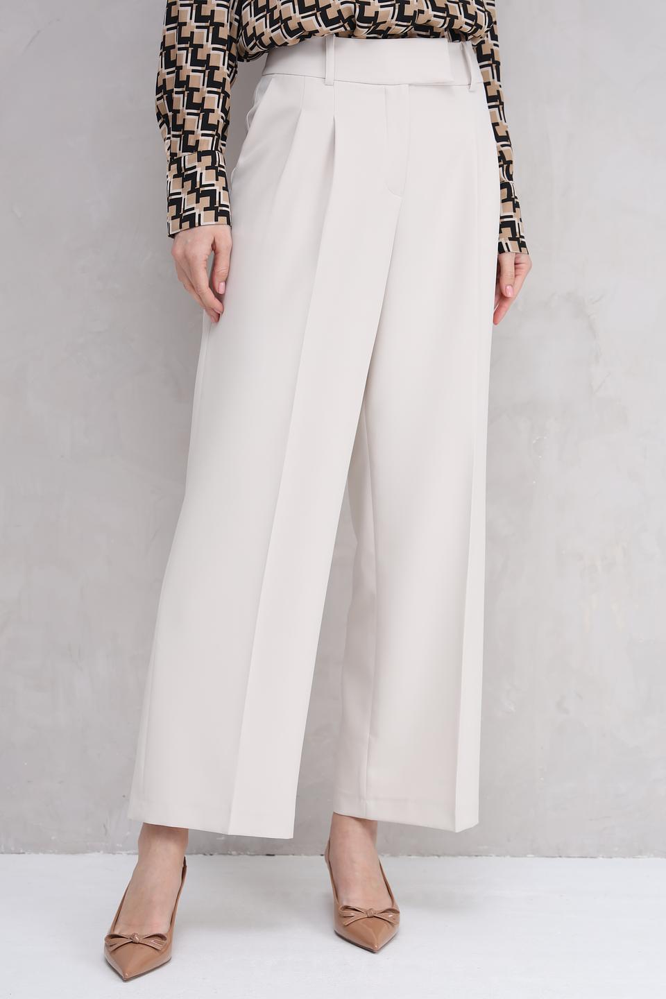 Брюки классические Marc Aurel бежевые