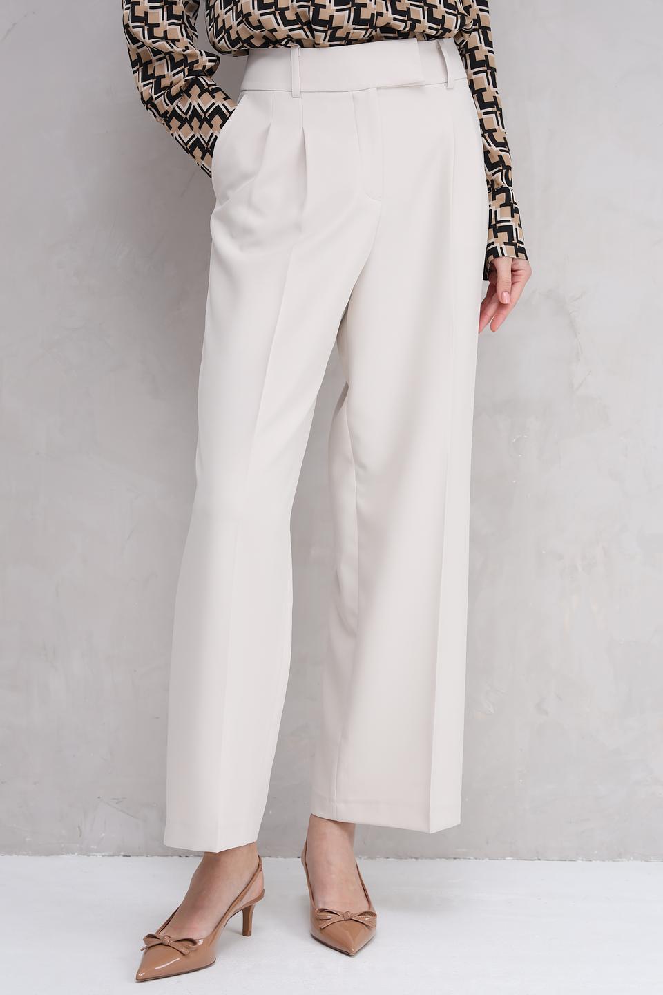 Брюки классические Marc Aurel бежевые