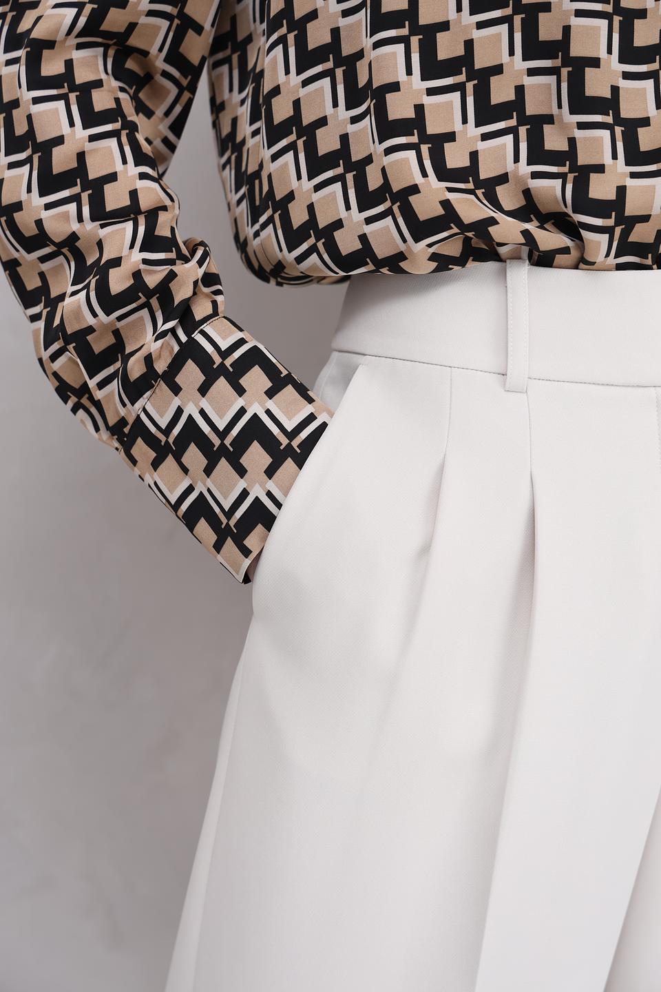 Брюки классические Marc Aurel бежевые