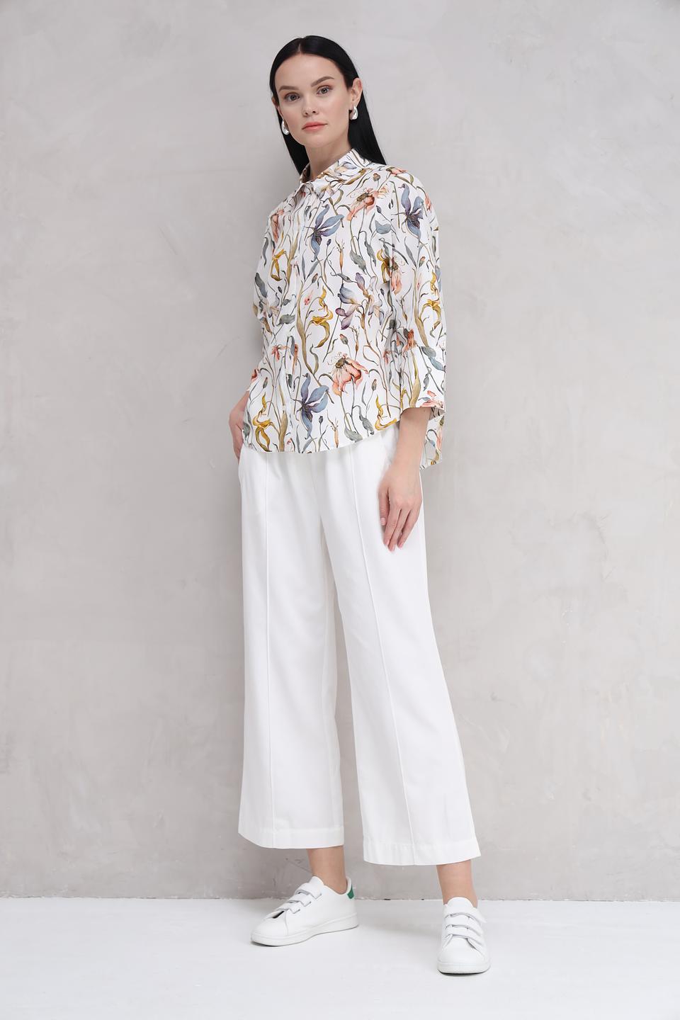 Блуза Catnoir с цветочным принтом