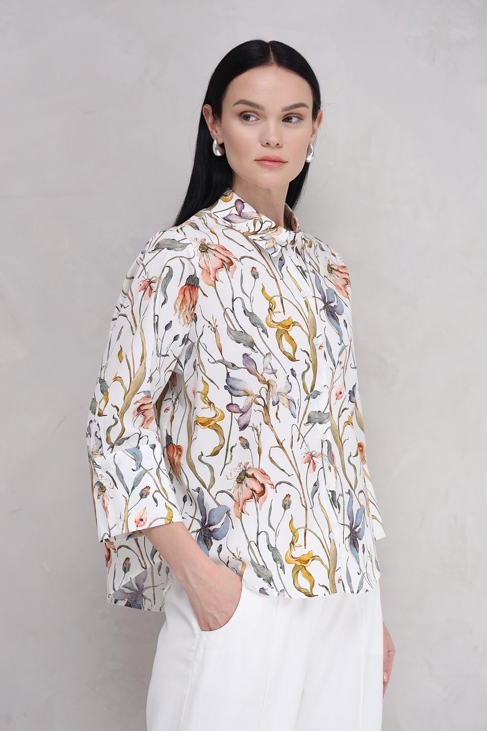 Блуза Catnoir с цветочным принтом