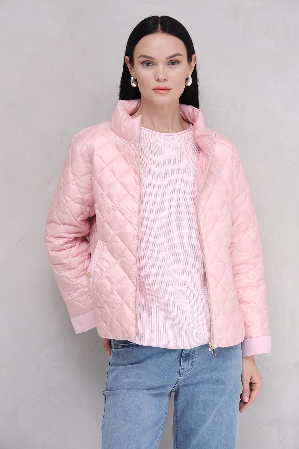 Куртка Rich and Royal стеганая розовая