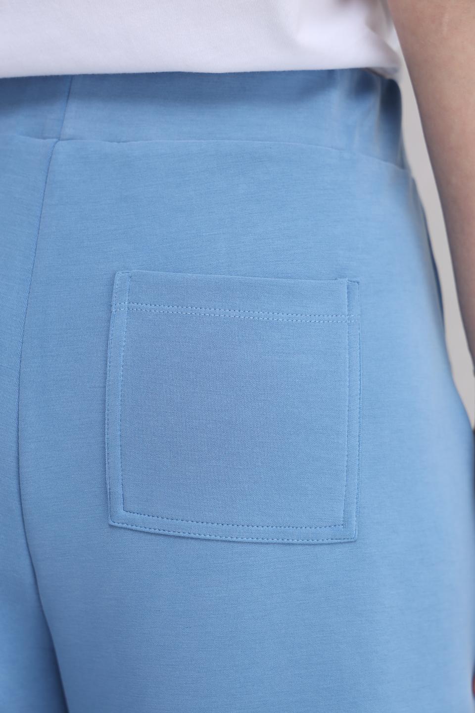 Брюки палаццо Rich and Royal голубые