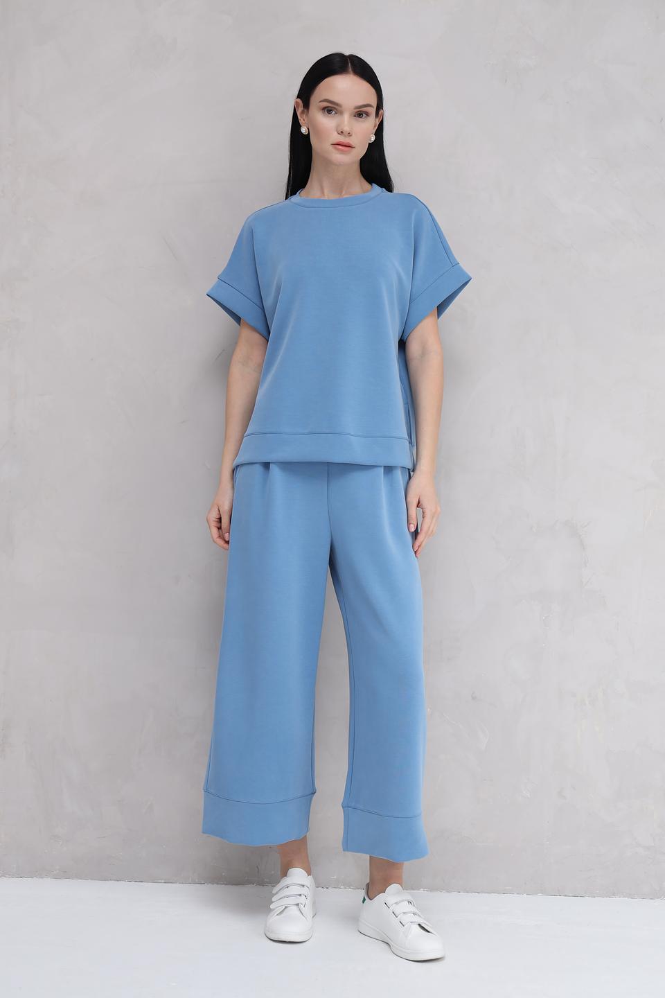 Пуловер Rich and Royal голубой