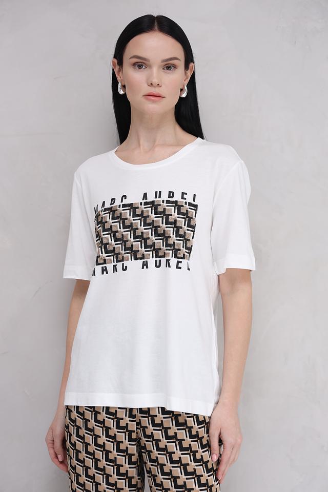 Футболка Marc Aurel с принтом